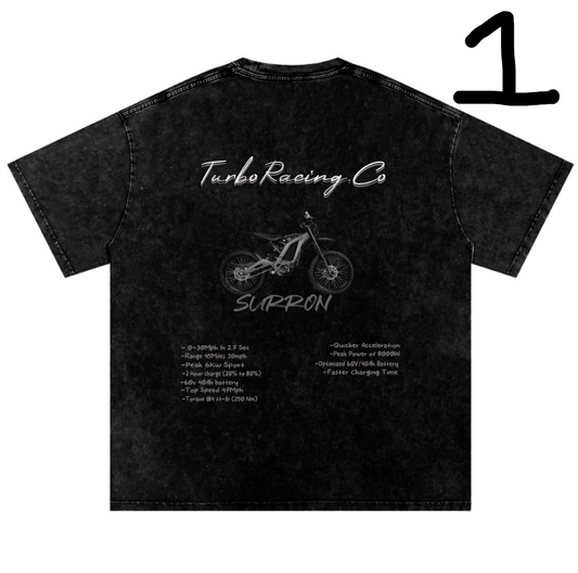 2025 Surron T-Shirt (snow washed)