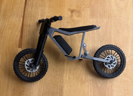 Mini P-51 E Bike full suspension model